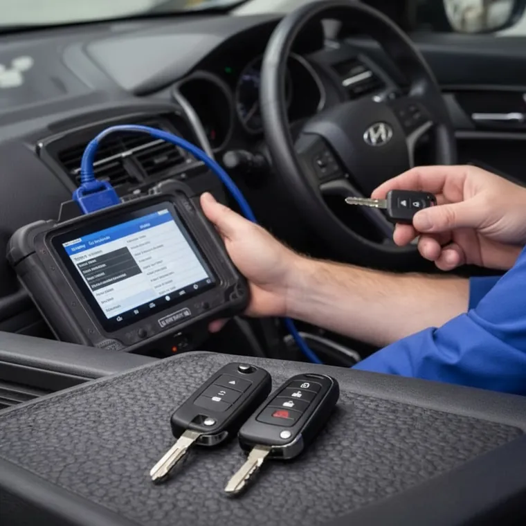 Key fob and smart key programming